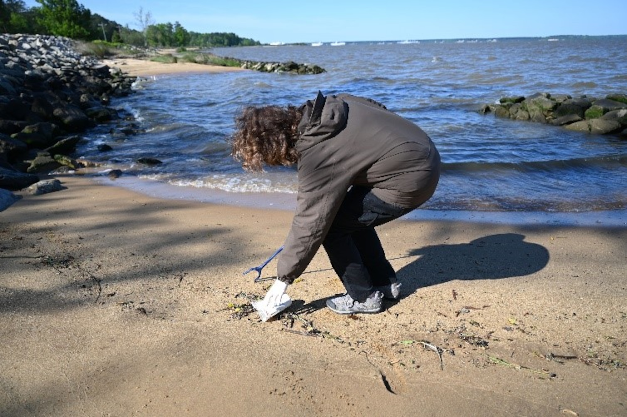 733rd CED hosts cleanup event
