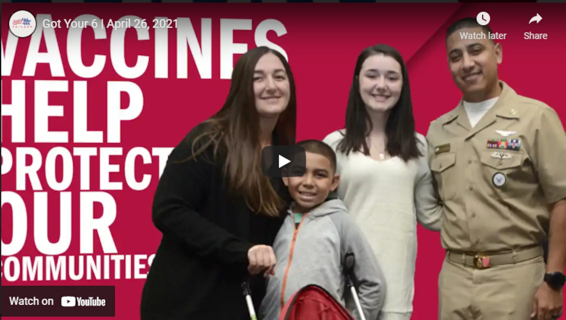 April 26, 2021 Got Your 6 COVID-19 vaccine video