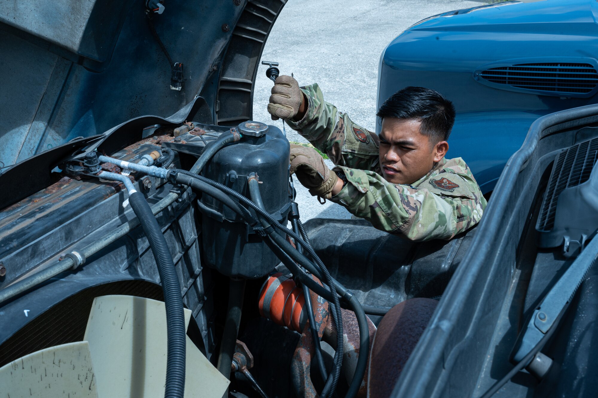 Photo of a U.S. Air Force Airman