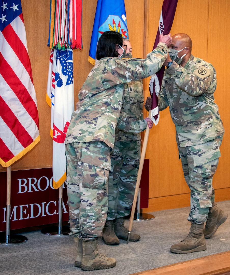 Brooke Army Medical Center relinquishment of command ceremony April 29.