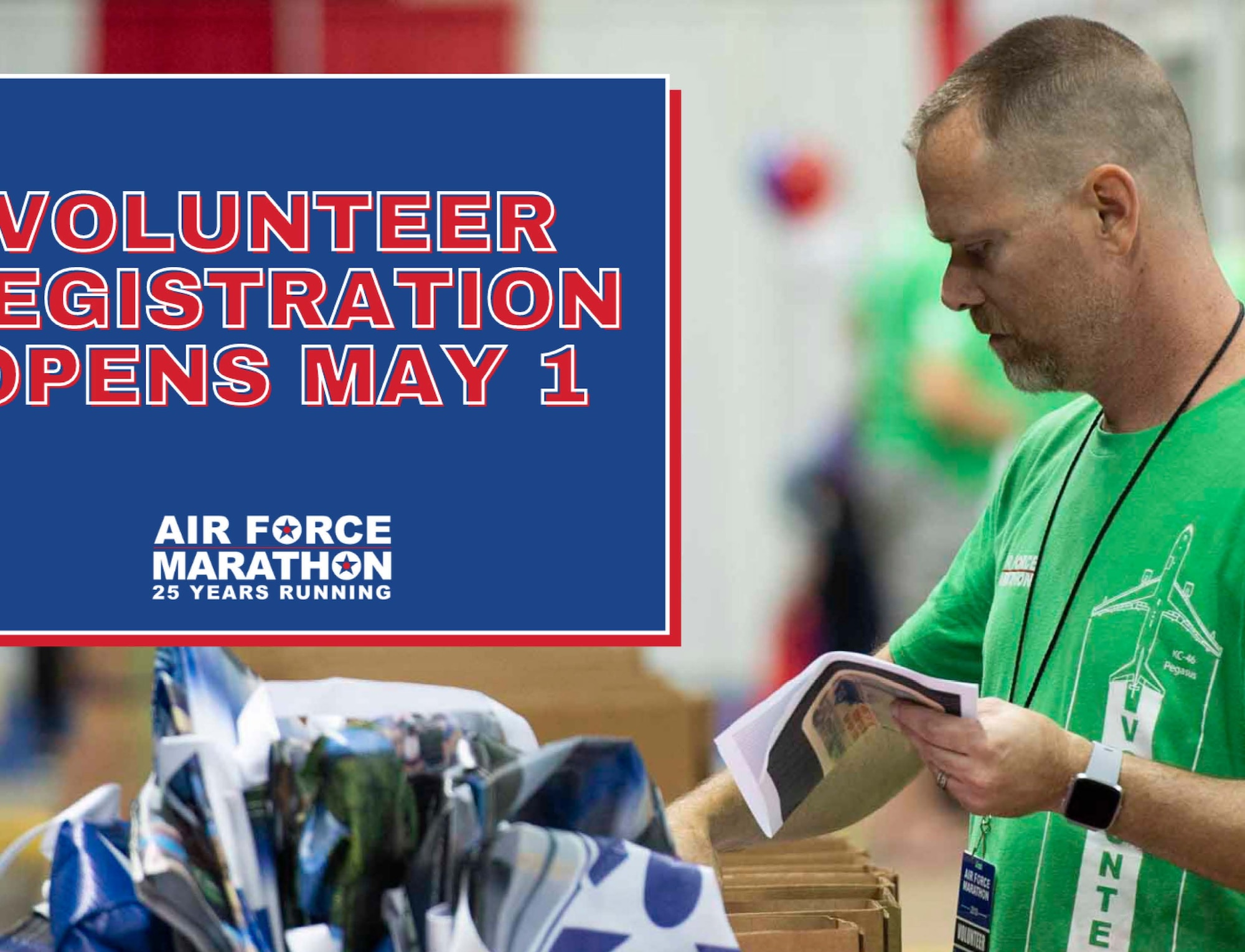 Officials are in need of more than 2,400 volunteers to assist in various marathon positions ranging from Health & Fitness Expo on Sept 16-17 to race day Sept 18, and even post-race on Sept 19.