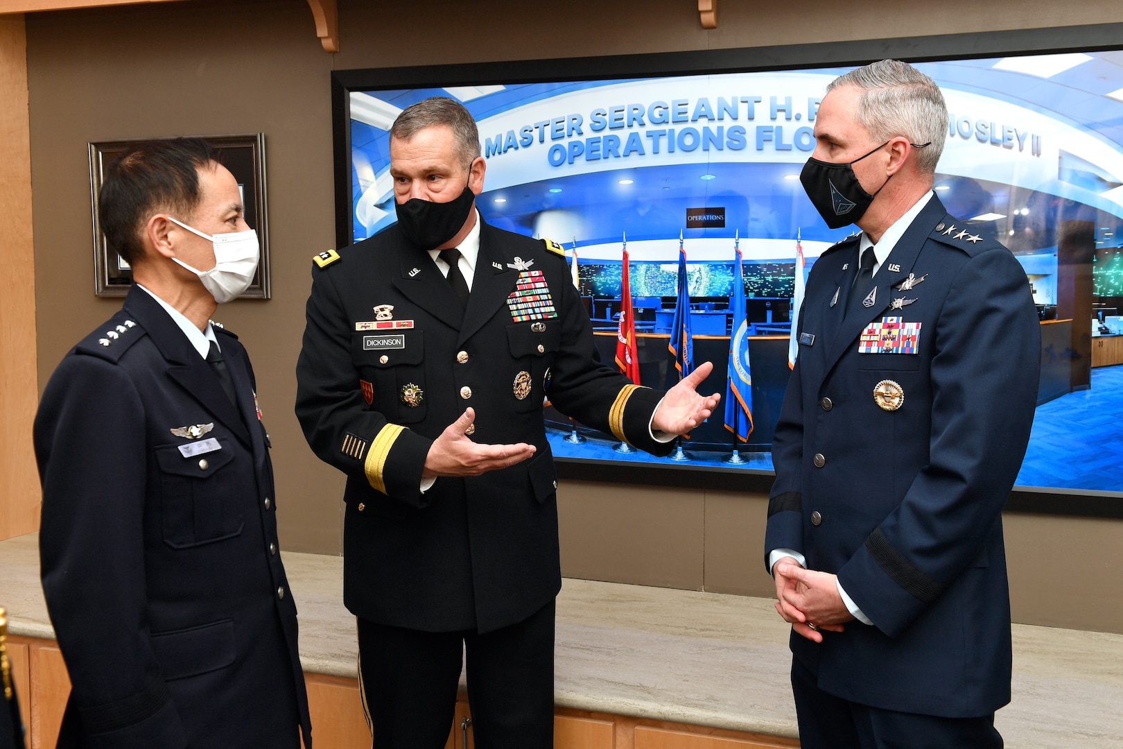 Japan and U.S. military leaders discuss missions