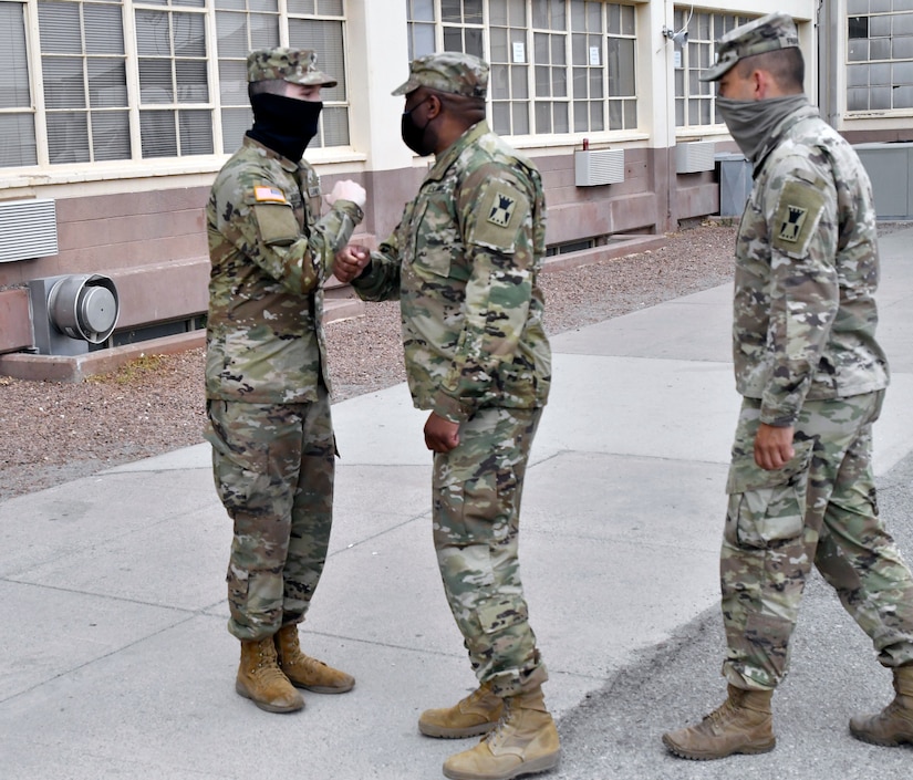 Winfield, Kansas, native and 647th Regional Support Group (Forward) Soldier advances to specialist