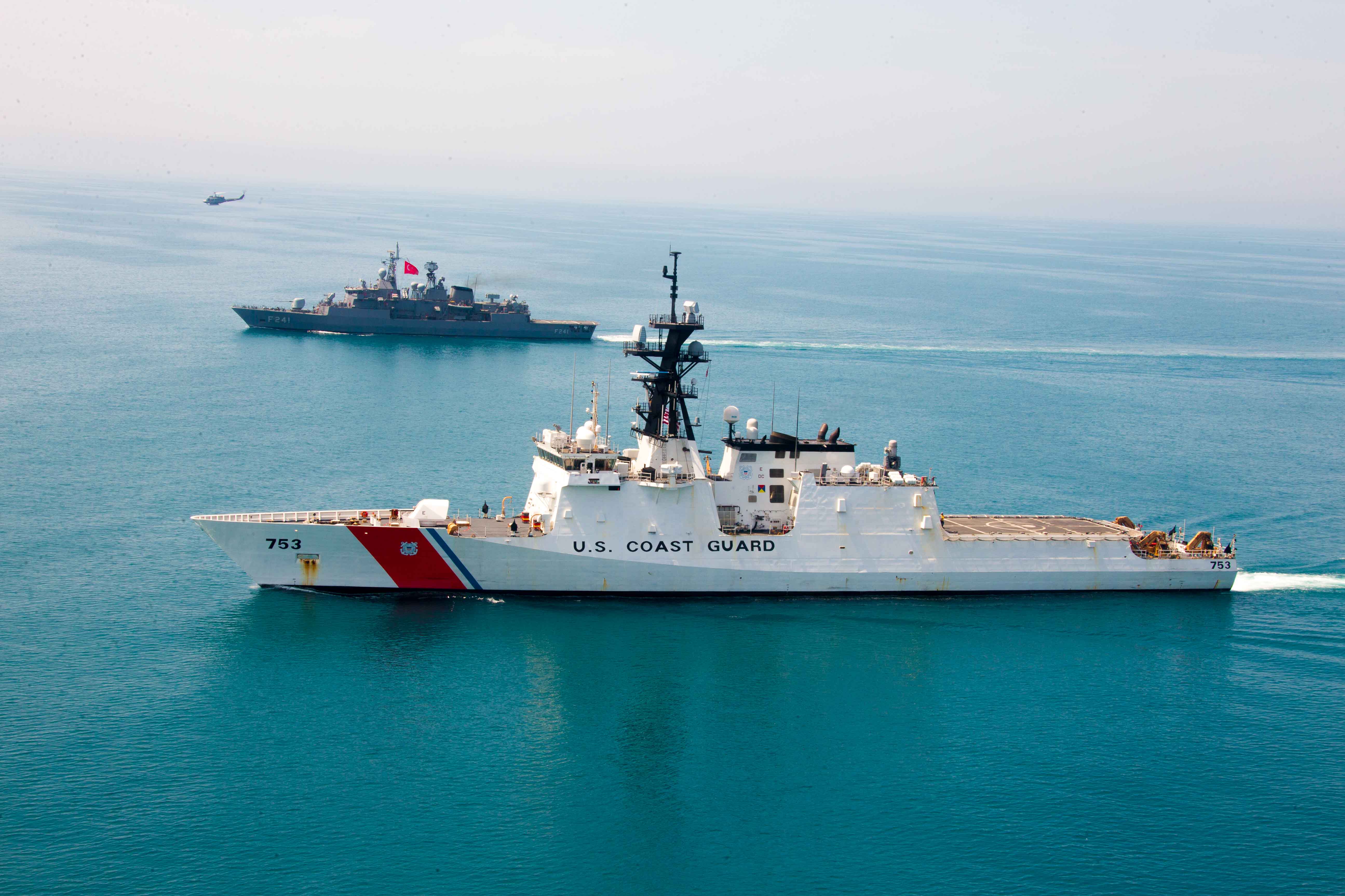 USCGC Hamilton Conducts Operations with the Turkish Navy > United