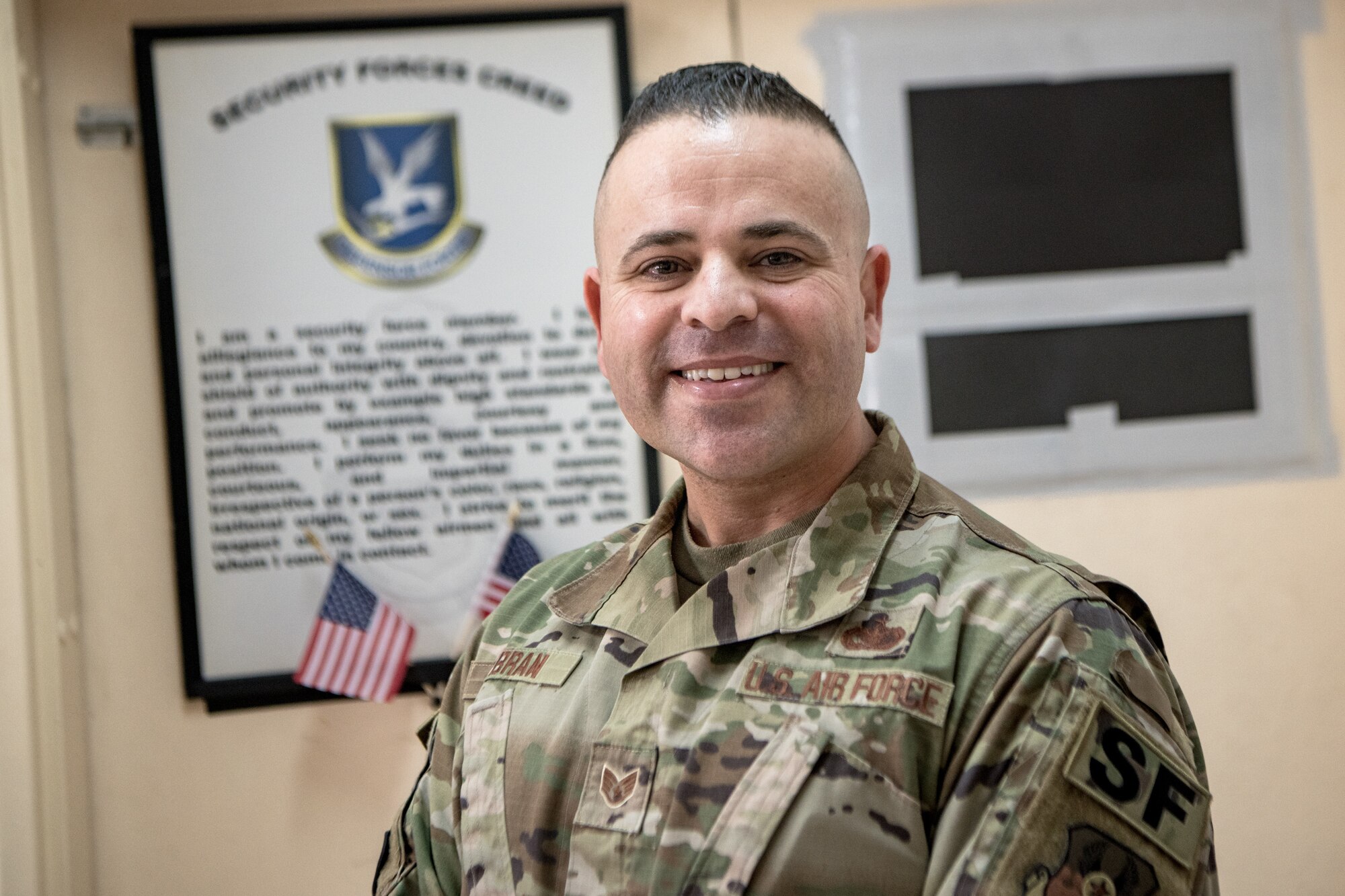 Embraced by a nation: How a 379th ESFS Airman is ensuring resolute partnerships