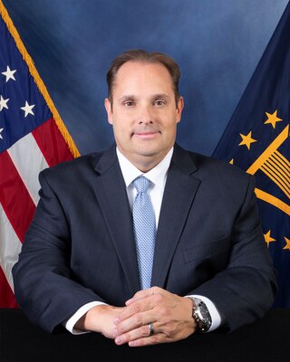 Offical portrait of Dr. Martin Irvine, Jr., Executive Director, Submarine Forces.