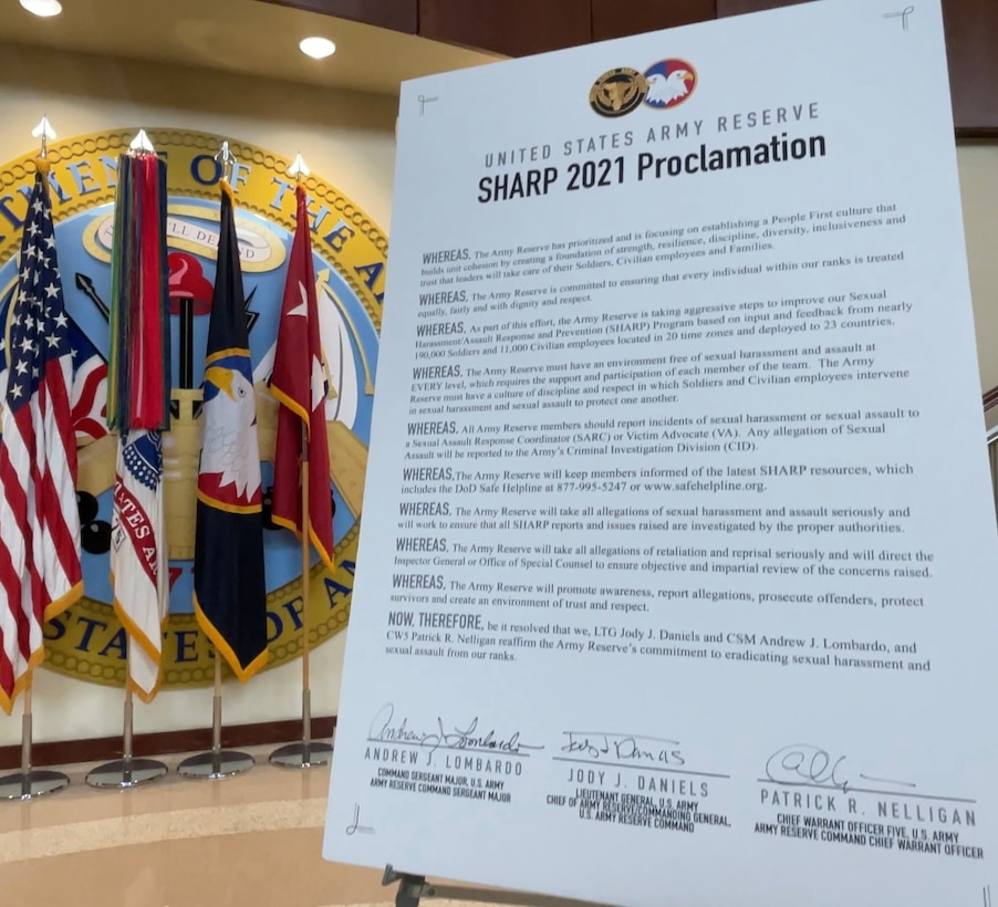 SHARP Proclamation