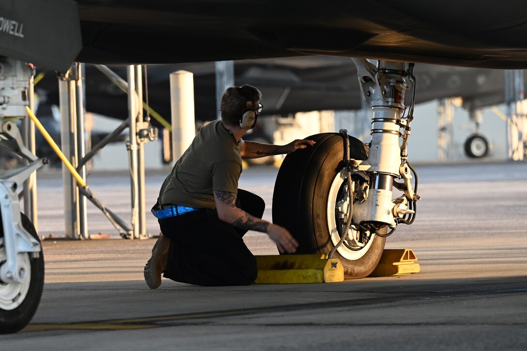 Night Time on the Flight Line
