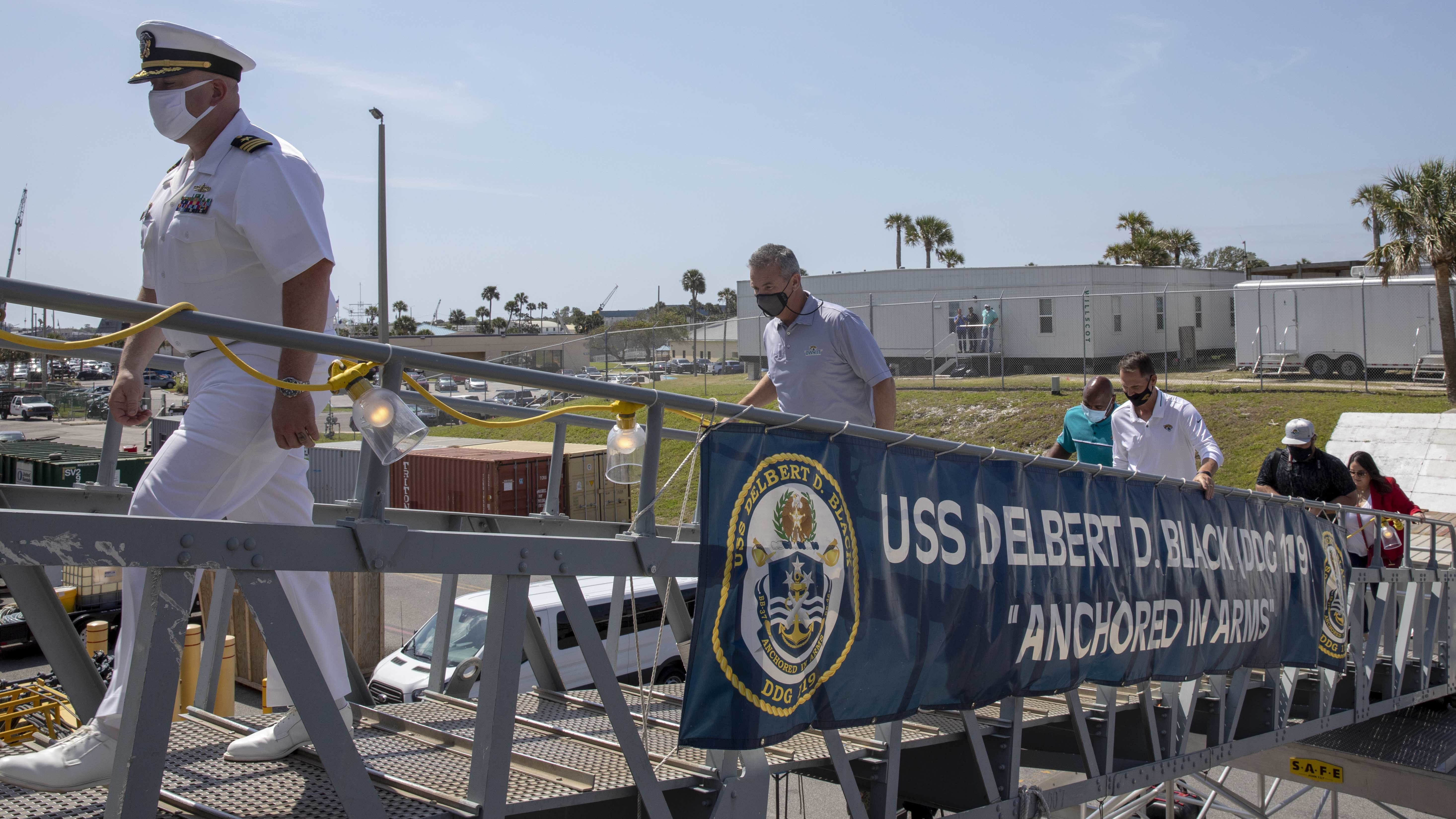 USS Delbert D. Black Holds Change of Command > United States Navy