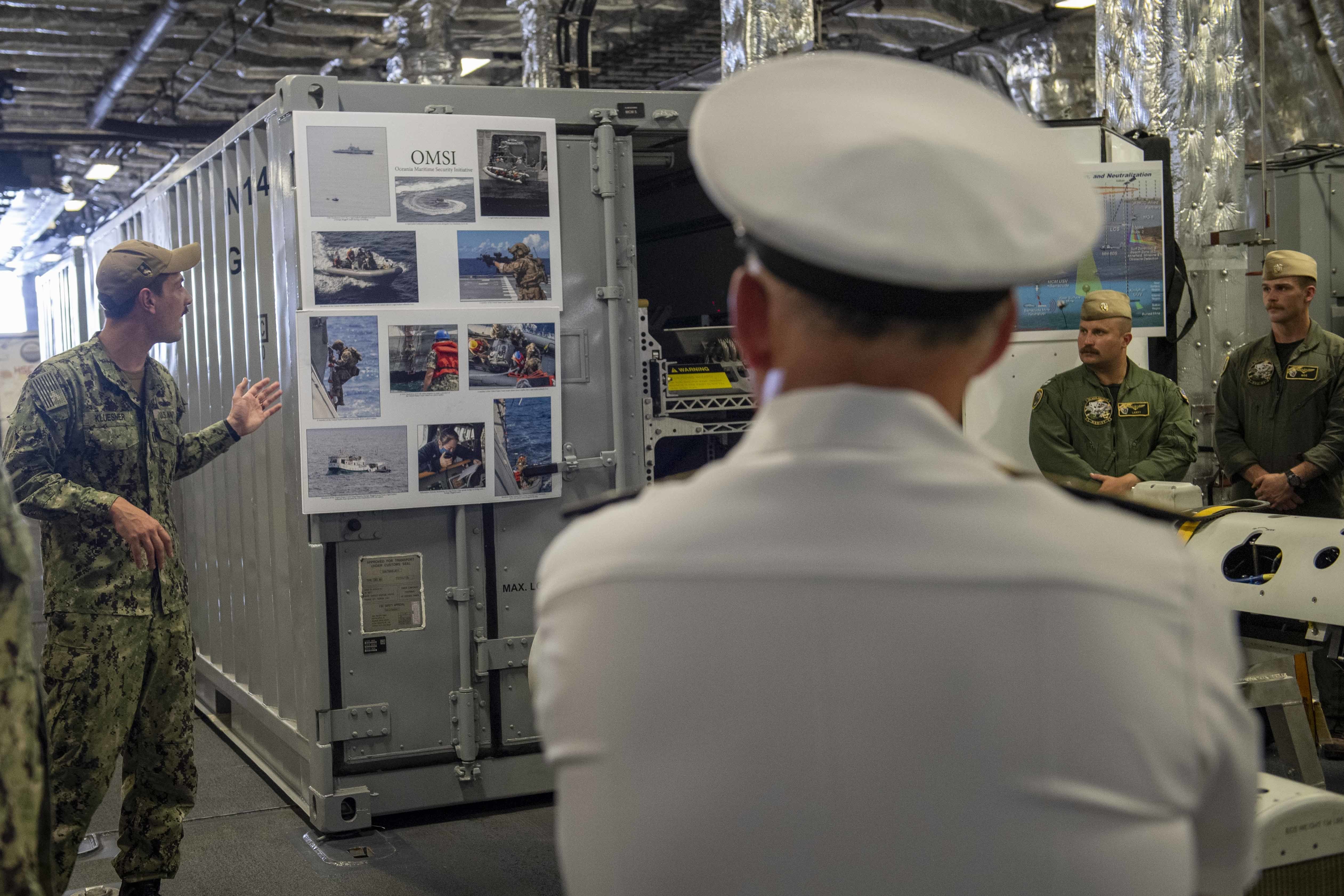 Chief Of Naval Operations Visits Guam, Highlights LCS Integration ...