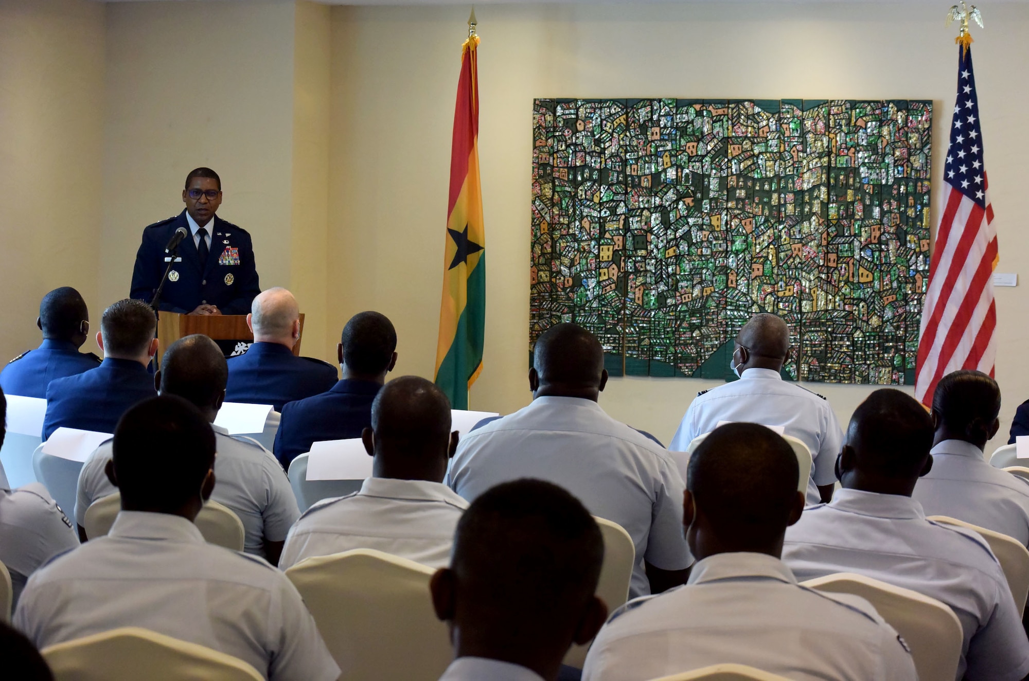 Ghanaian Armed Forces graduates 20 members from Professional Military Education