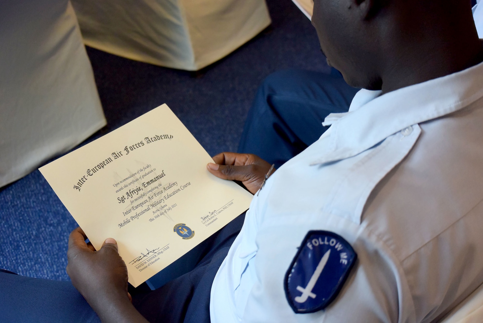 Ghanaian Armed Forces graduates 20 members from Professional Military Education