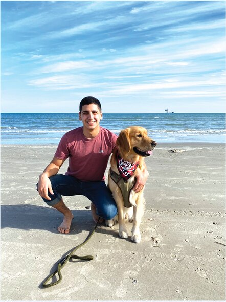 SSgt. Calvin Navarro, missile maintainer assigned to the 91st Missile Maintenance Squadron at Minot Air Force Base, poses for a photo. Courtesy asset from Calvin Navarro.