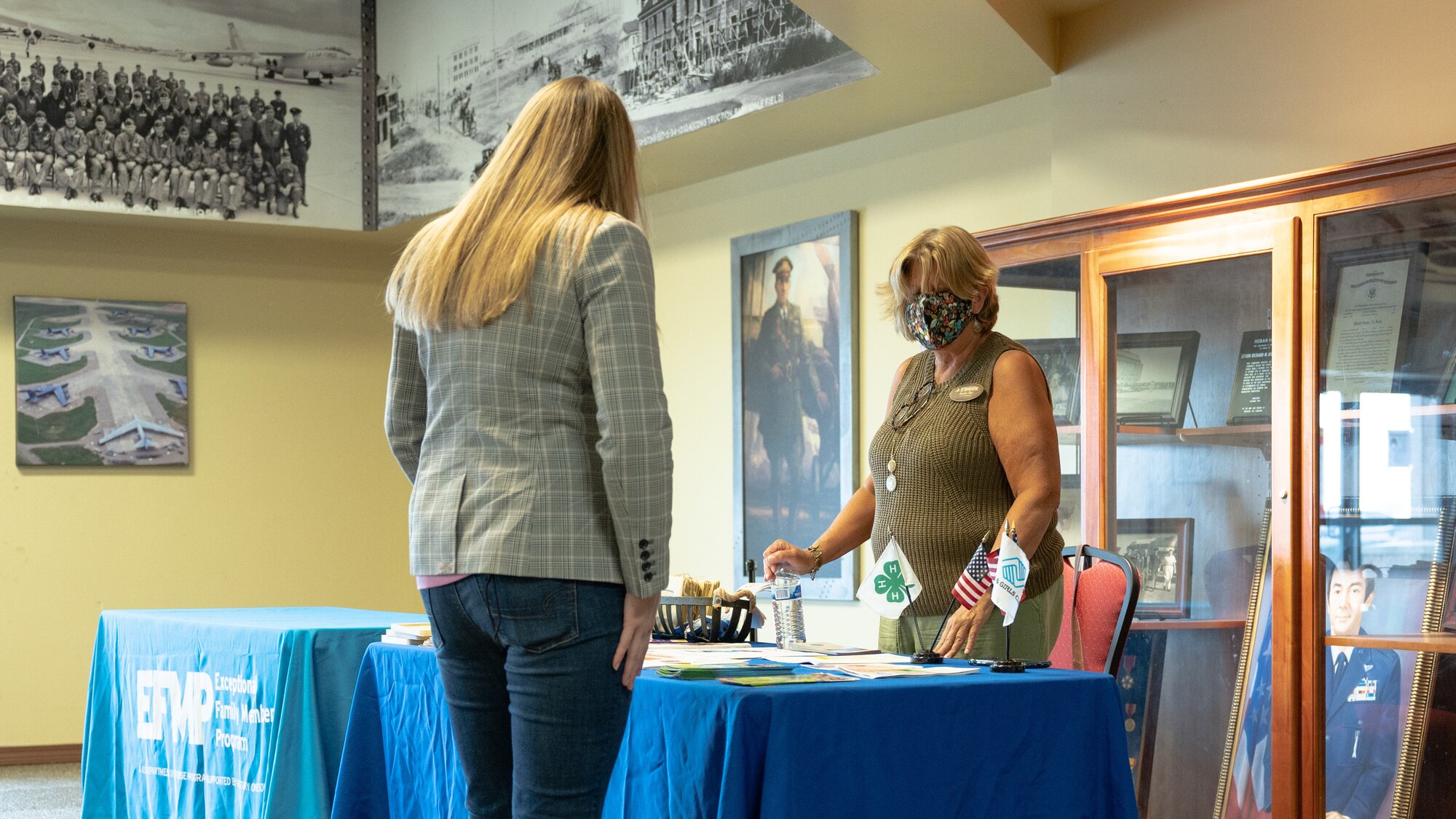 The panel was created to address questions that Barksdale AFB families had about the upcoming school year.
