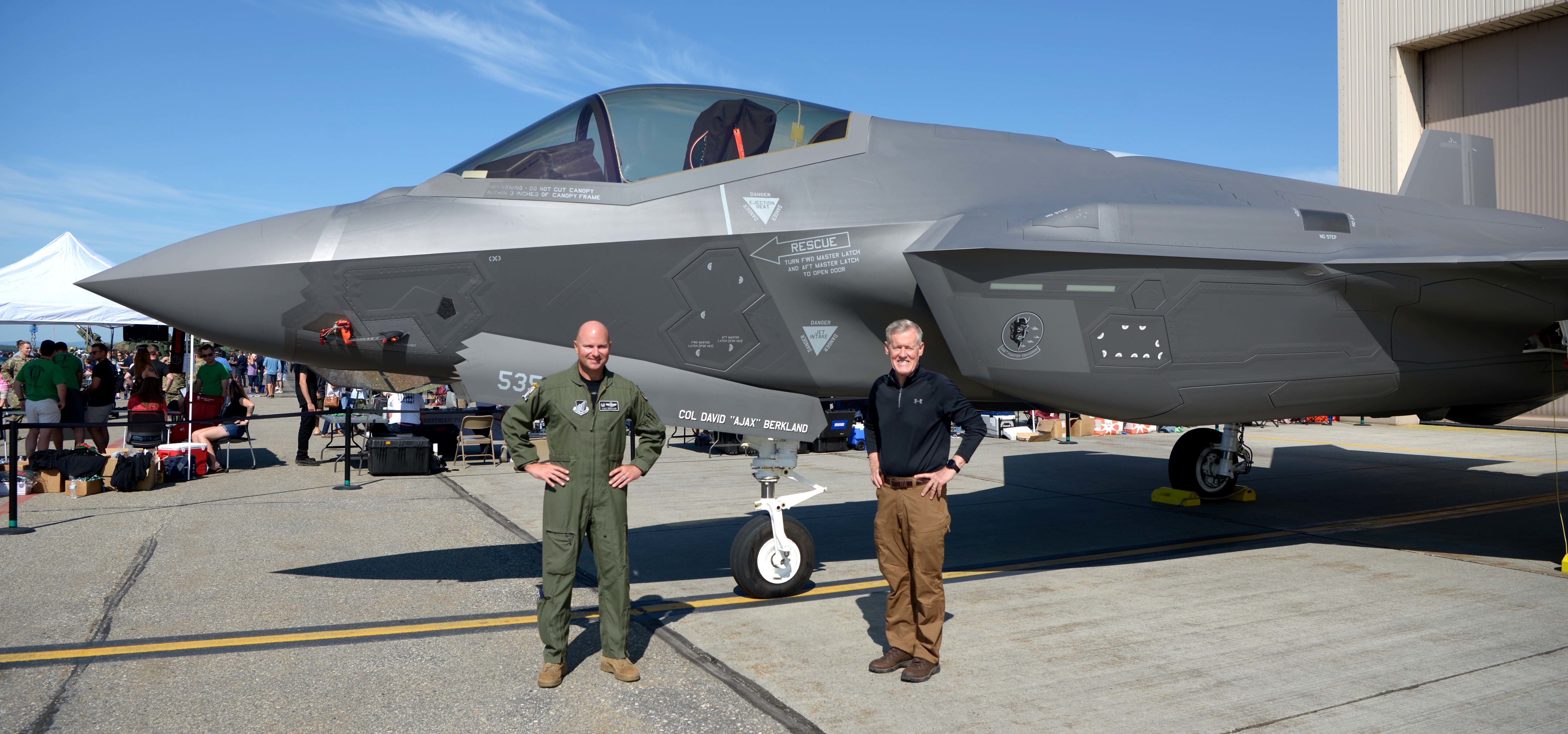 AFA President visits Eielson during Arctic Lightning Airshow > Eielson
