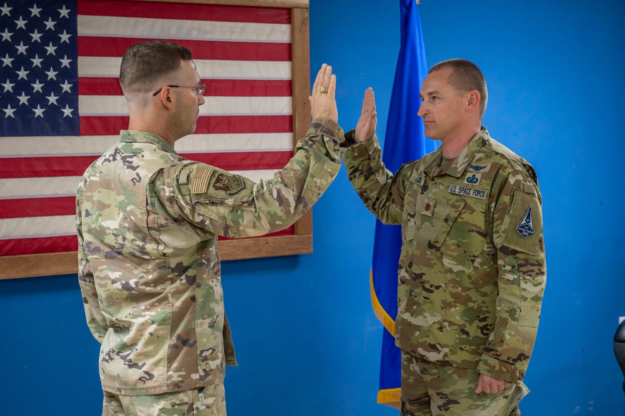 PSAB’s first-ever Space Force Transfer Ceremony