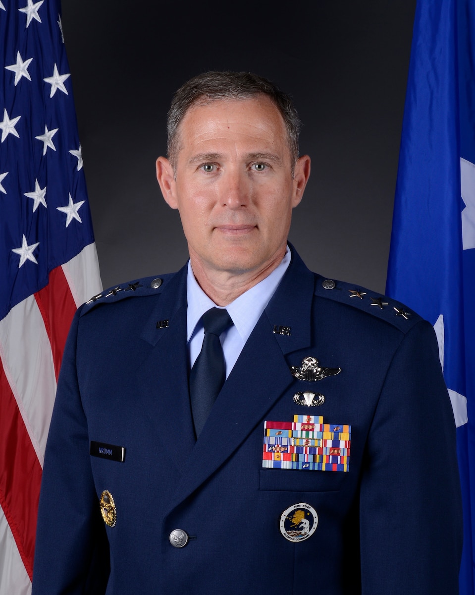 This is the official portrait of Lt. Gen. David A. Krumm.