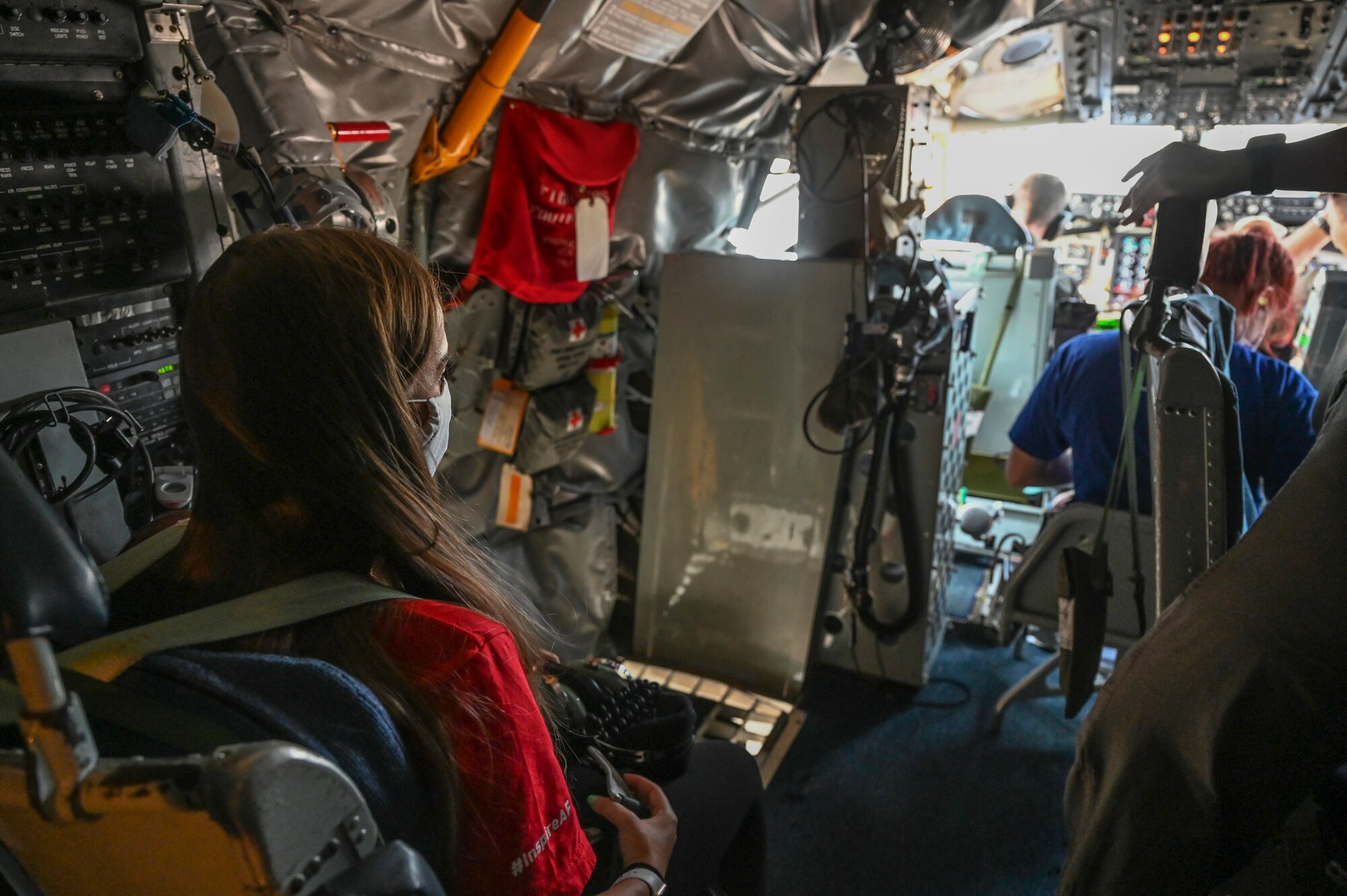 AIM HIGH Flight Academy visits 33rd FW