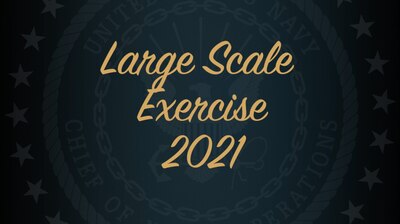 210803-N-TR763-1001 WASHINGTON (Aug. 3, 2021) - Chief of Naval Operations (CNO) Adm. Mike Gilday and Commandant of the Marine Corps Gen. David Berger announce Large Scale Exercise (LSE) 2021. (U.S. Navy video by Chief Mass Communication Specialist Nick Brown/Released)