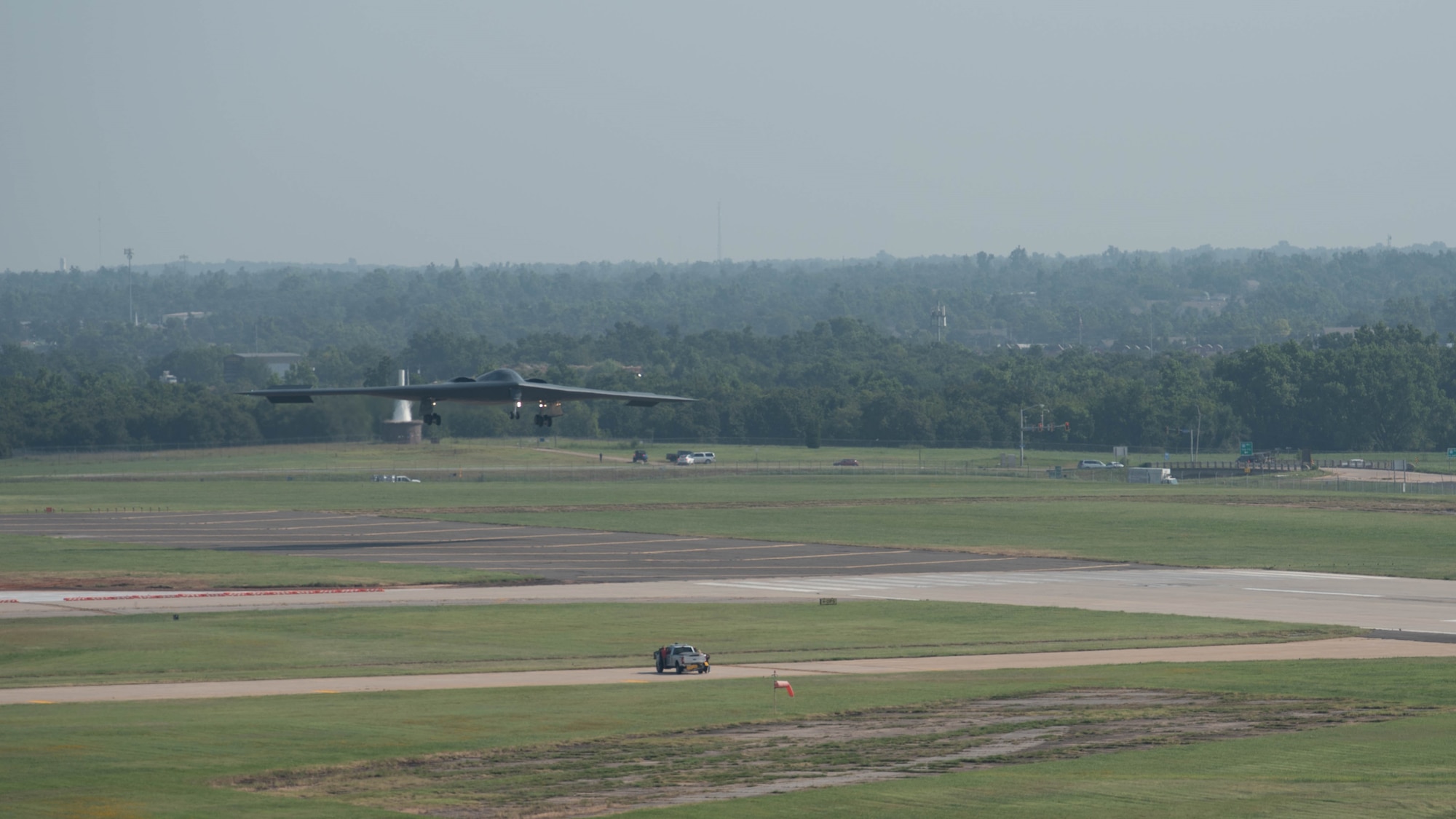 Airplane landing