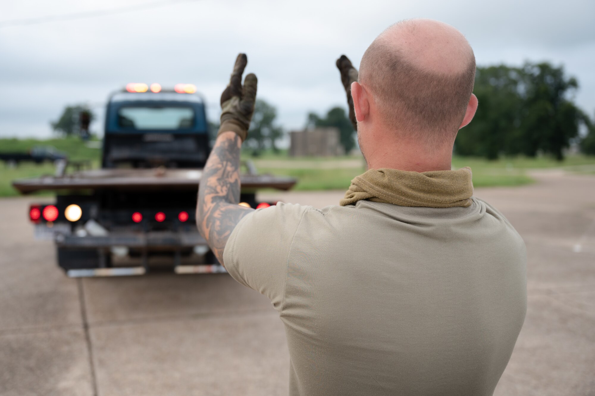 Air Force ground transportation professionals maintain base vehicles and provide transportation options for various base agencies.