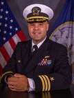 Studio portrait of Cmdr. Scott Jones