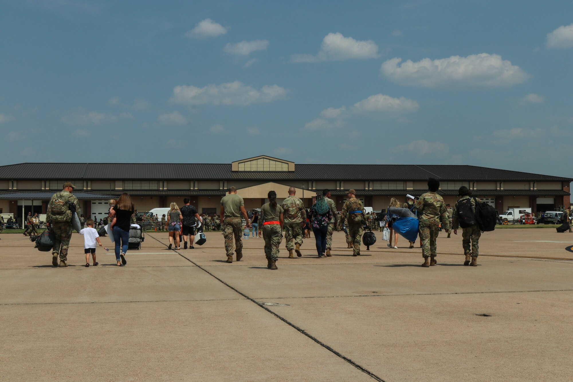 Hazard Airmen return from deployment