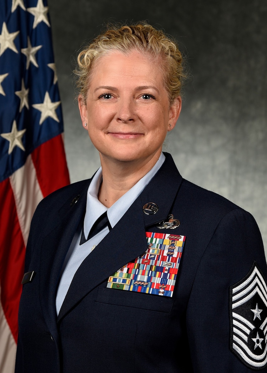 Official biography of Chief Master Sgt. Stephanie A. Cates