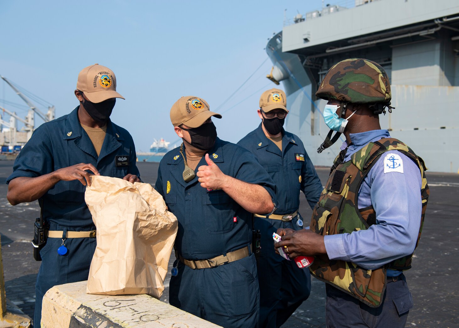 Hershel “Woody” Williams Returns to Gulf of Guinea, Strengthening Partnership with Coastal African Nations