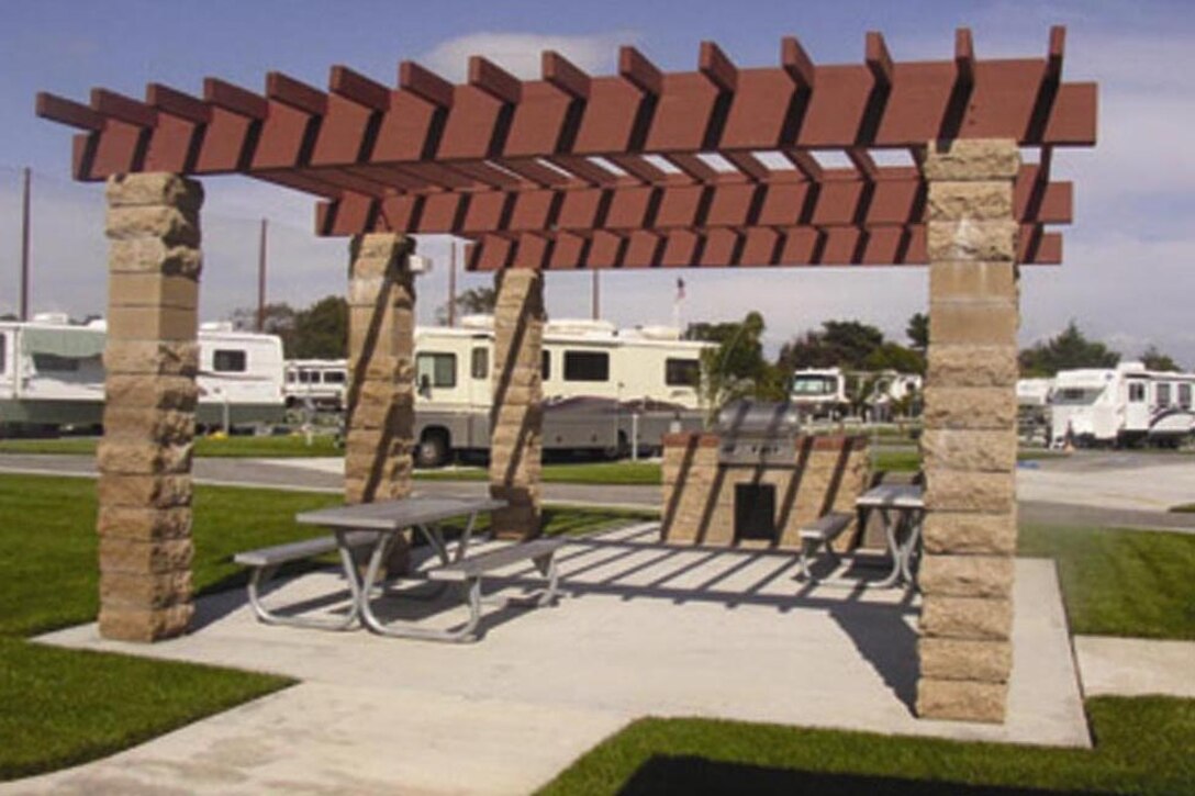 Campground shown.