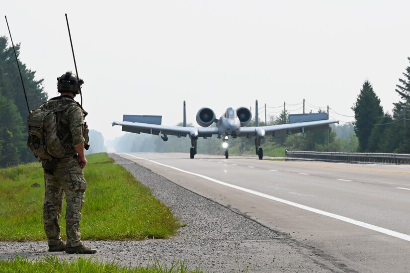 AFSOC Joins Michigan ANG, ACC In Conducting Historic Highway Landing ...