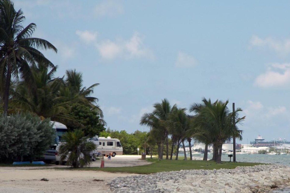 Campground shown.
