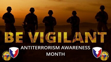 August is the Army’s 12th annual observance of Antiterrorism Awareness Month, and the 405th Army Field Support Brigade has taken this opportunity to remind its employees that being aware and vigilant of possible threats is important every day. For the more than 6,000 Soldiers, Army civilians, local national employees and contractors assigned to the 405th AFSB, their home is overseas – making it extremely important to remain vigilant and to maintain a robust threat awareness posture in order to deter, detect and mitigate risks.