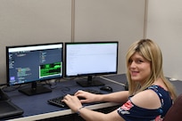 IMAGE: Brandi Campbell, software developer at Naval Surface Warfare Center Dahlgren Division.