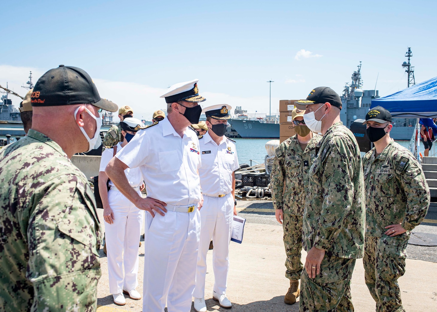 United Kingdom Royal Navy delegation visits Commander, Submarine Forces