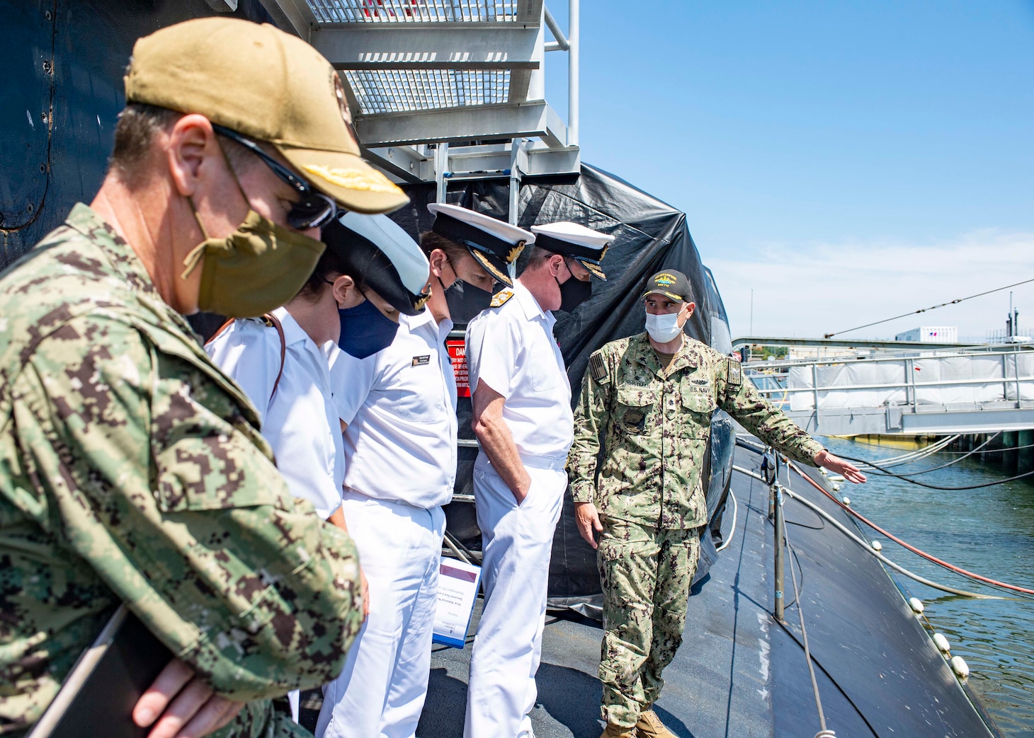 United Kingdom Royal Navy delegation visits Commander, Submarine Forces