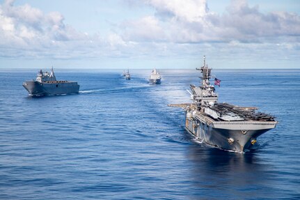 America Expeditionary Strike Group participates in Combined and Joint Battle Problem