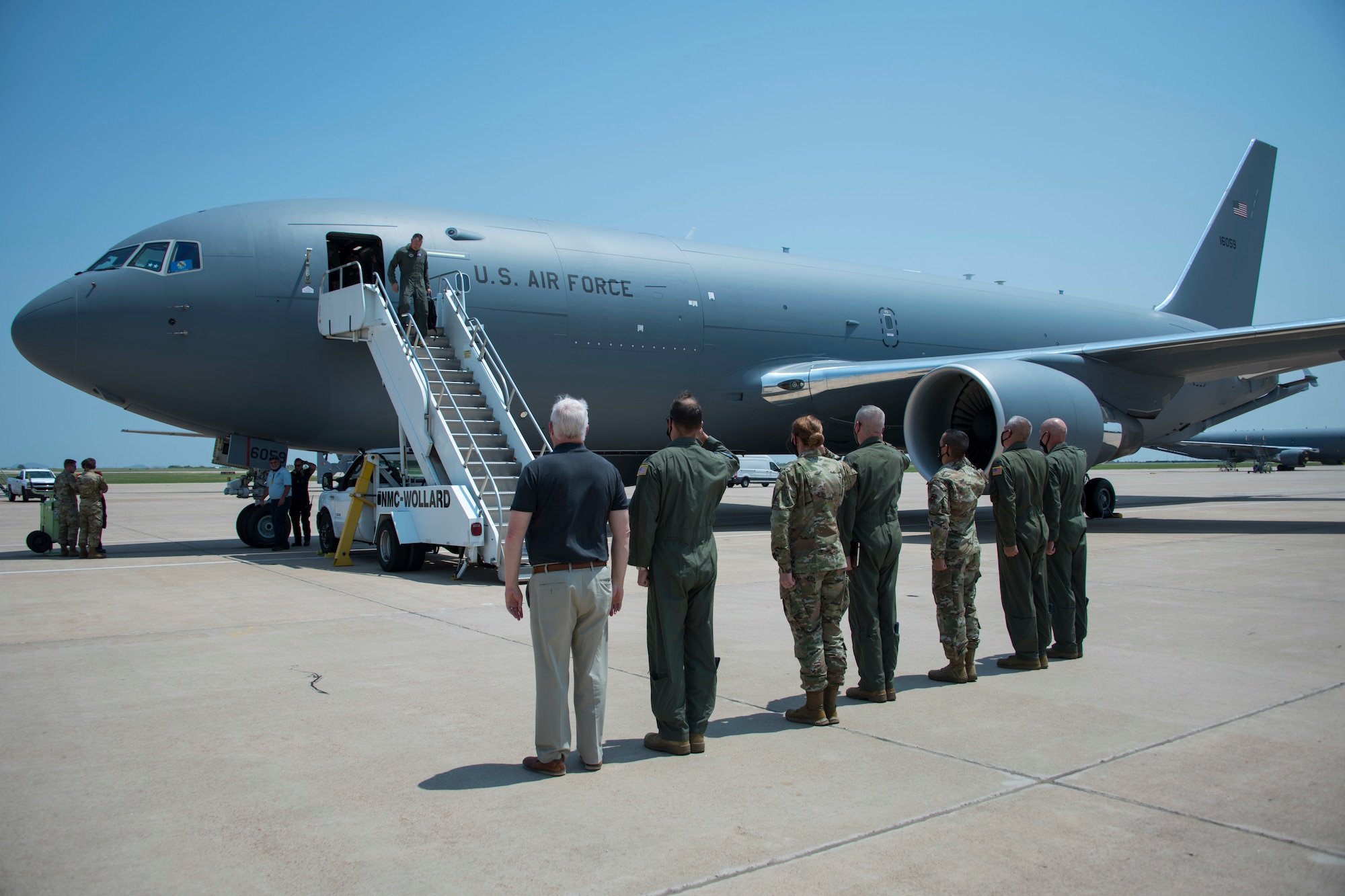 AETC deputy commander delivers AAFB’s newest KC-46