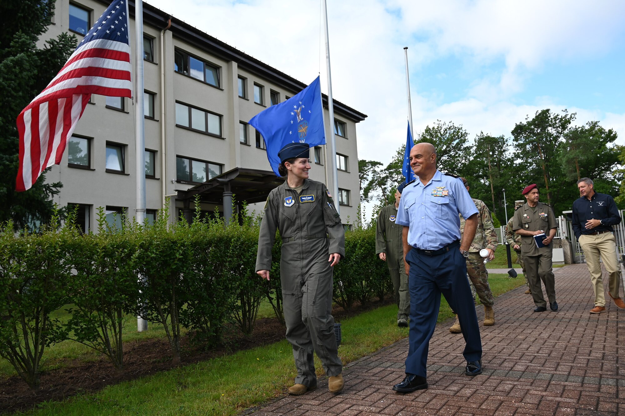 Tunisian Armed Forces visit Ramstein