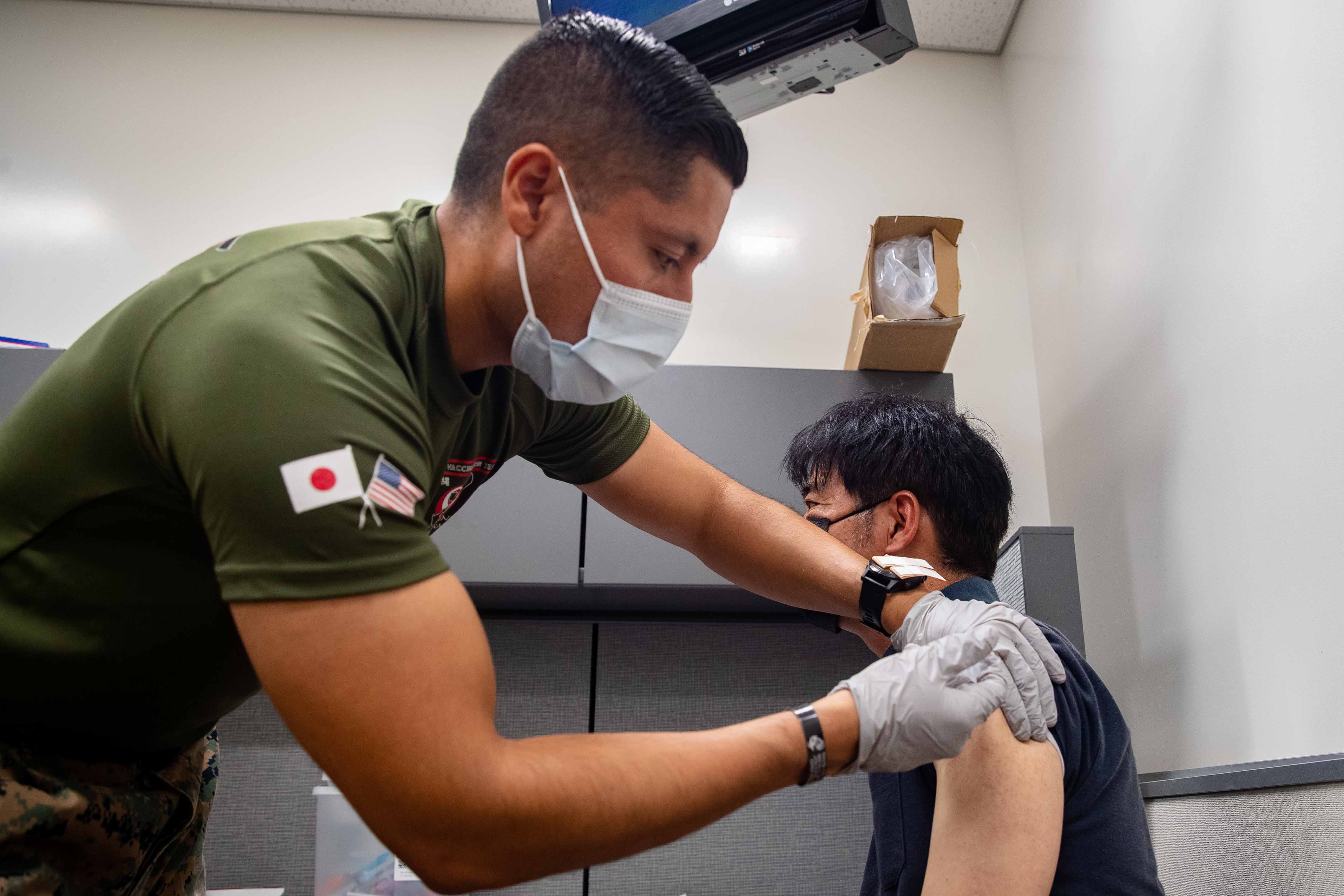 米軍基地で日本人従業員がワクチン接種 > 在日米海兵隊 > ニュース