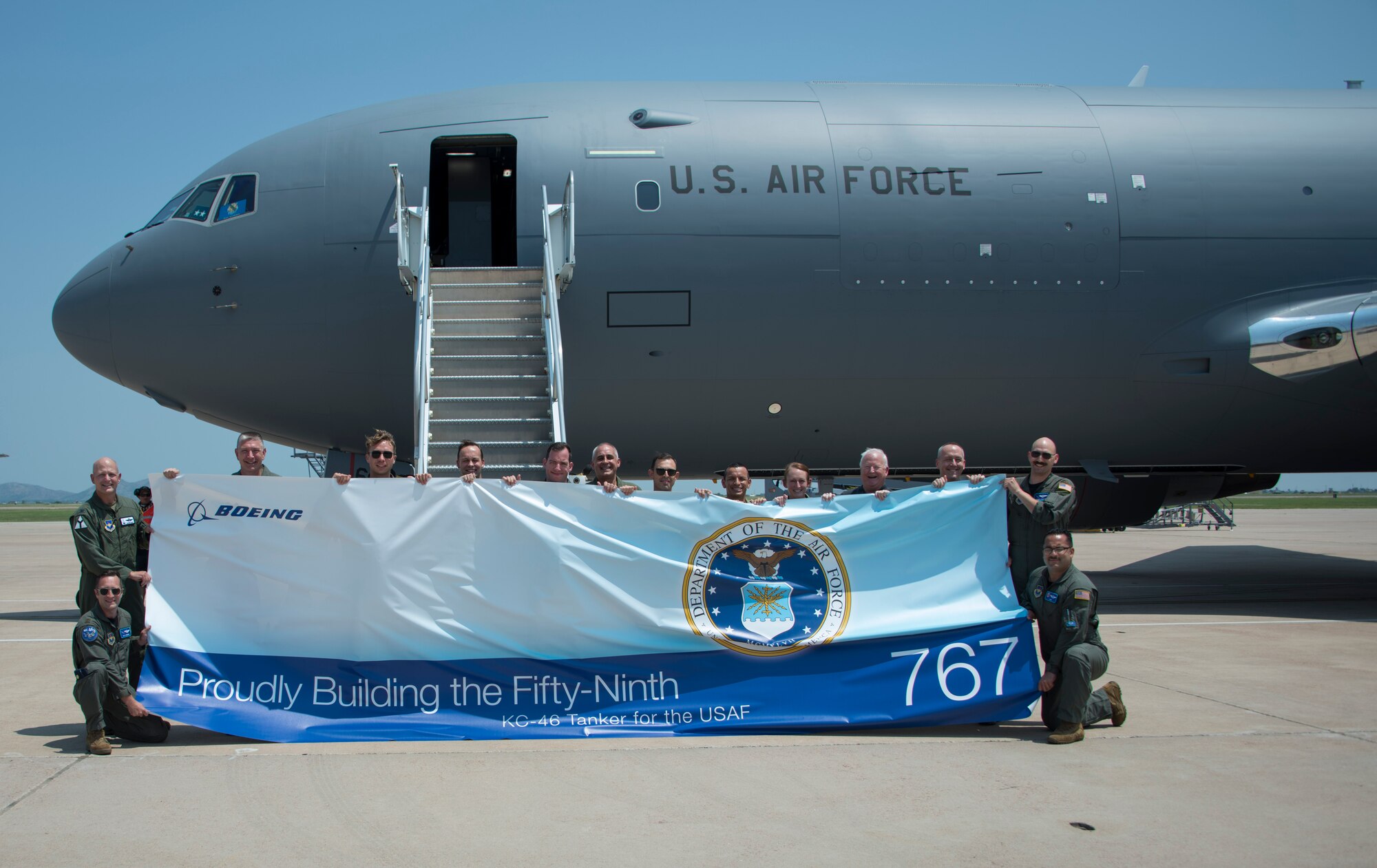 AETC deputy commander delivers AAFB’s newest KC-46