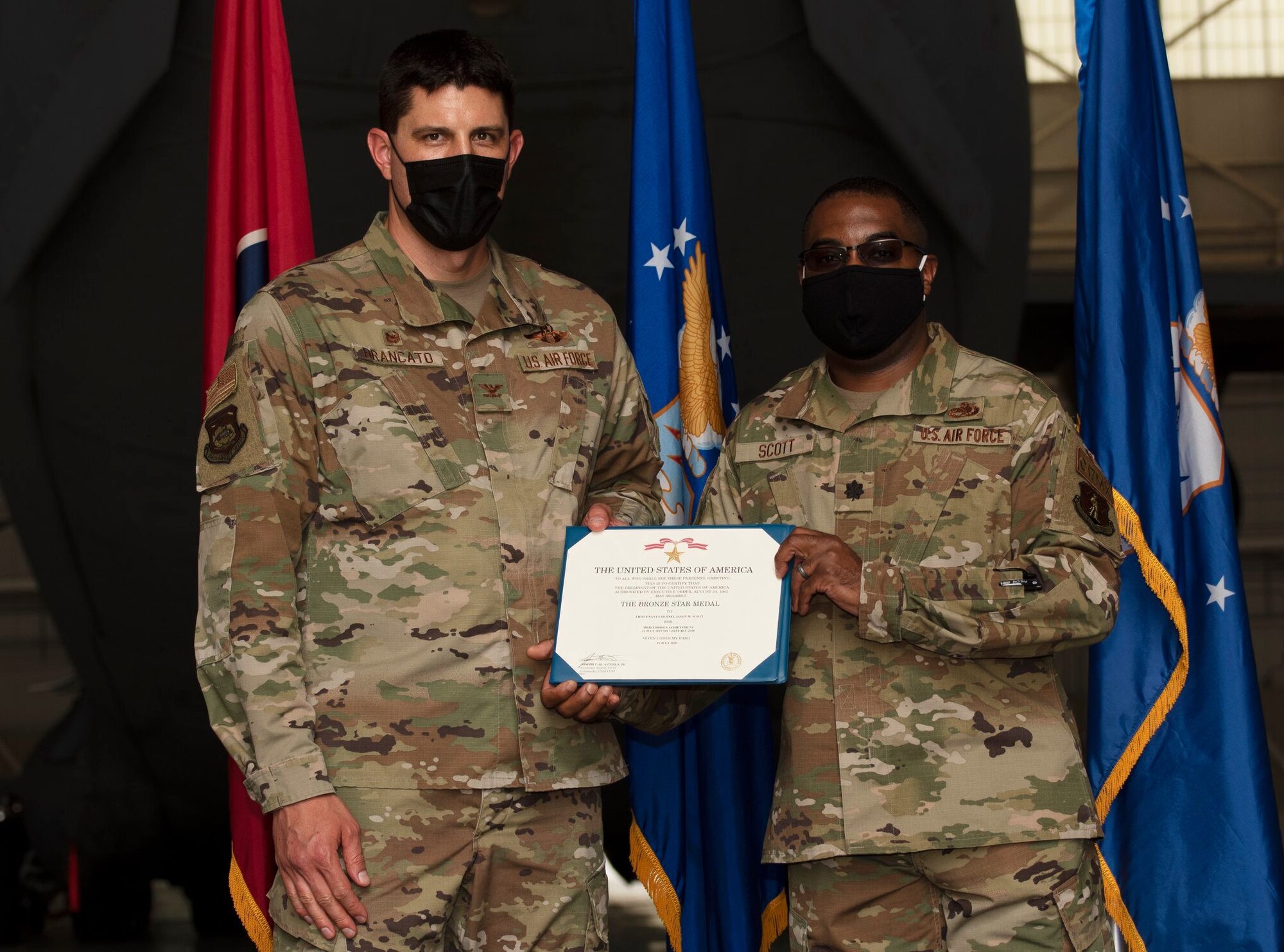 164th member awarded Bronze Star