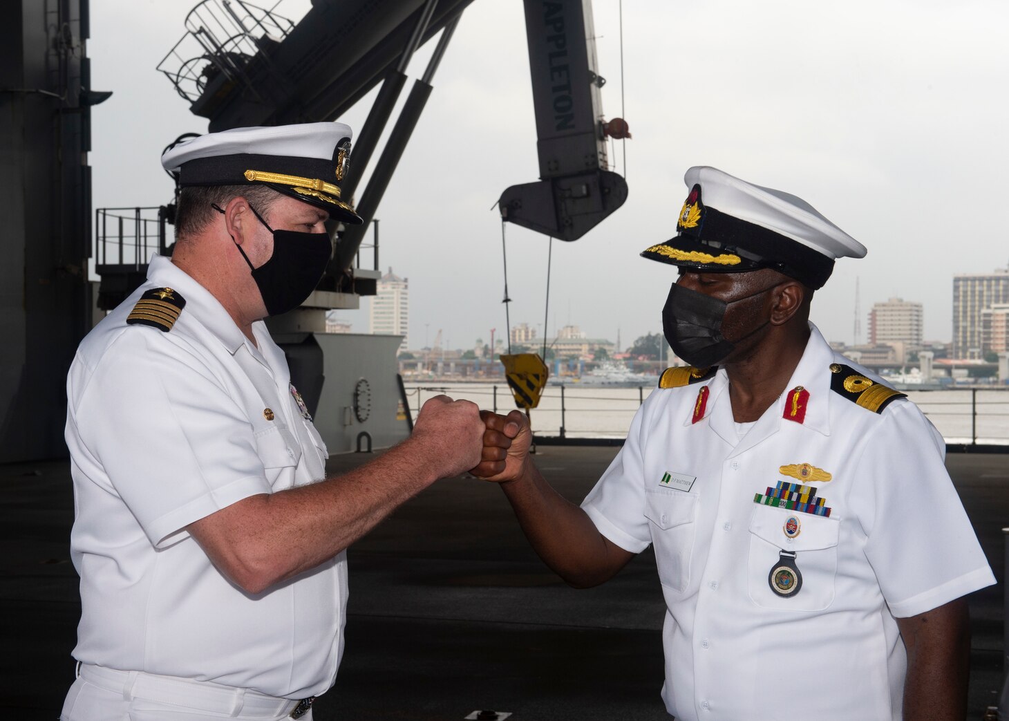 USS Hershel “Woody” Williams Arrives in Nigeria for Maritime Security Engagement