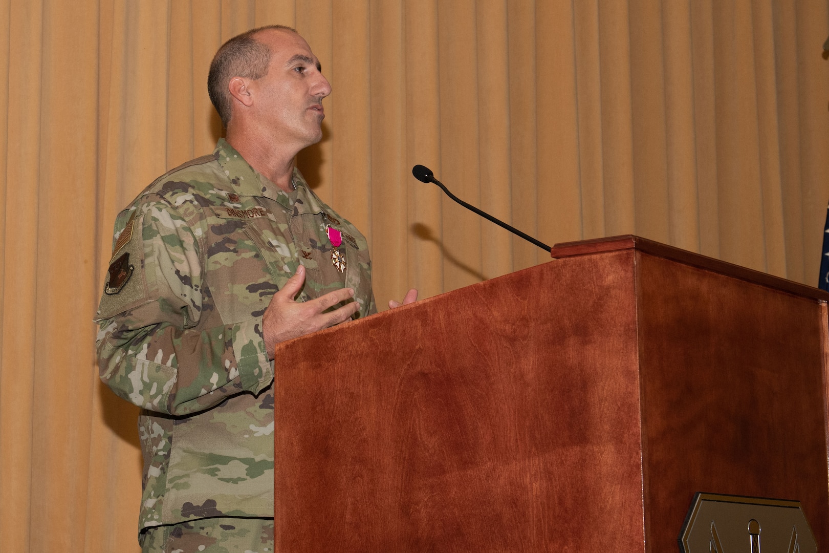 ceremony, mission support group, 192nd Wing, Virginia, air national guard