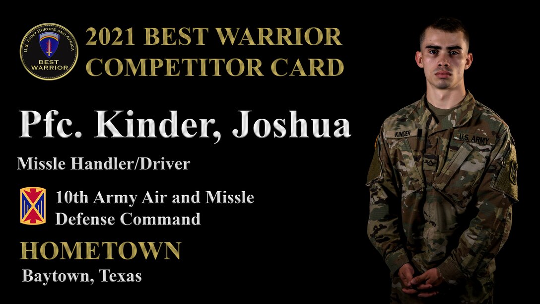 Pfc. Joshua Kinder