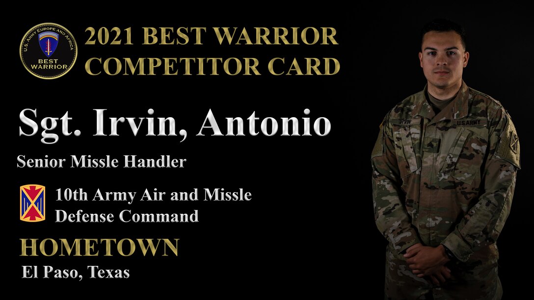 Sgt. Antonio Irvin