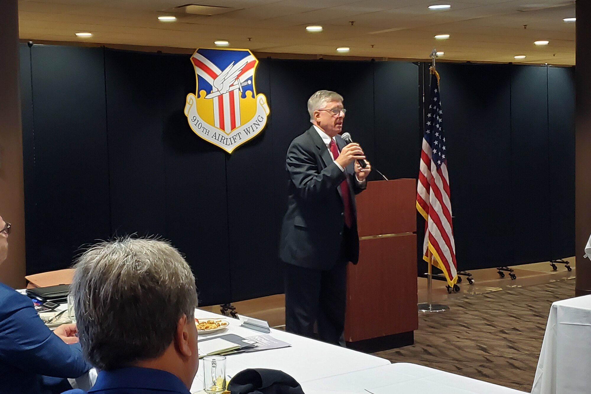 The 910th Airlift Wing welcomed the Western Reserve Port Authority’s Board of Directors to Youngstown Air Reserve Station’s Community Activity Center for their monthly meeting, July 21, 2021.