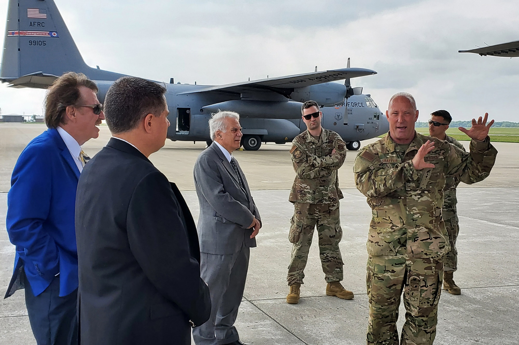 The 910th Airlift Wing welcomed the Western Reserve Port Authority’s Board of Directors to Youngstown Air Reserve Station’s Community Activity Center for their monthly meeting, July 21, 2021.