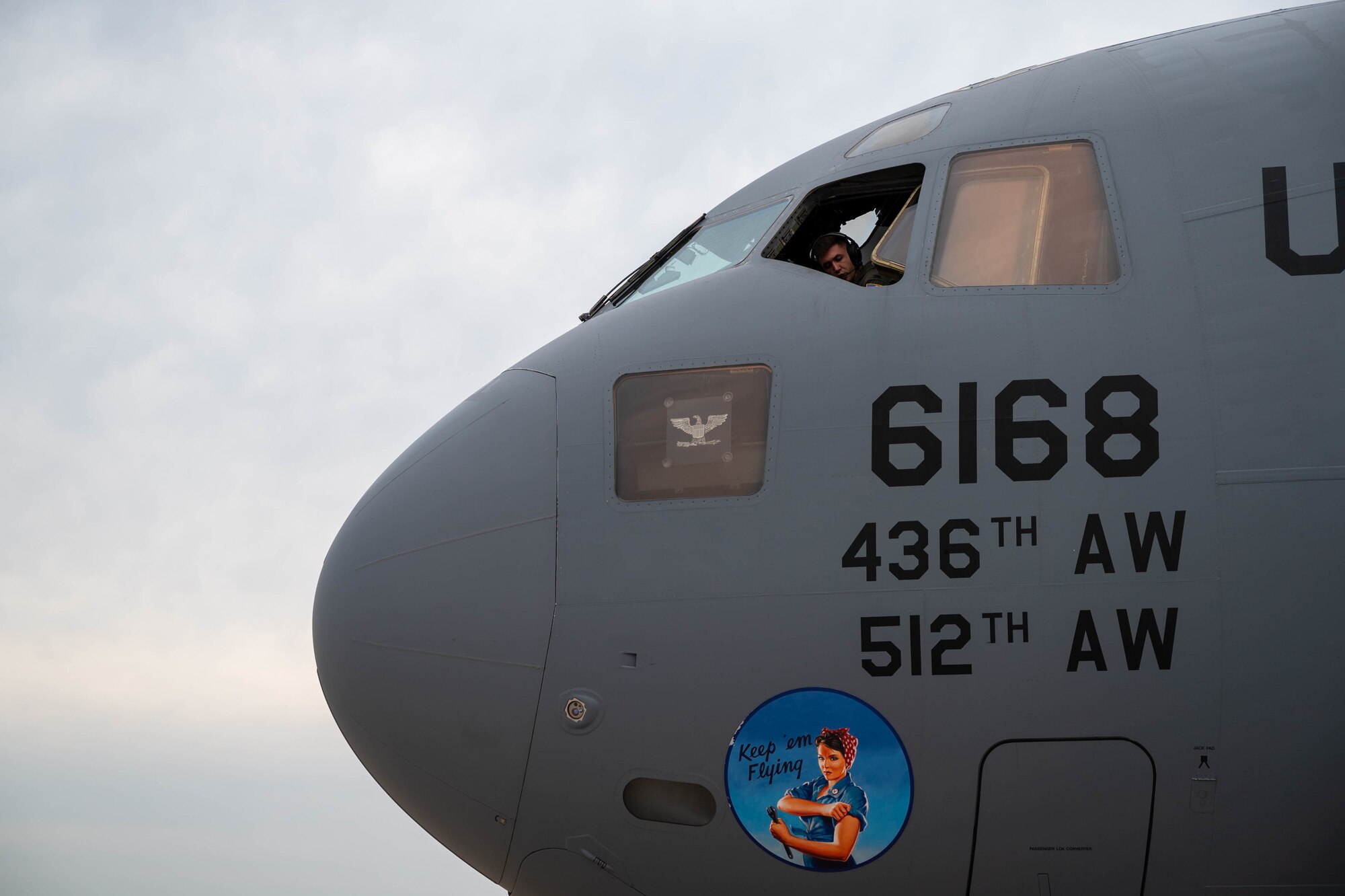 First Lt. Nick Johnson, 3rd Airlift Squadron pilot, performs pre-flight checks on a C-17 Globemaster III before a local training mission at Dover Air Force Base, Delaware, Aug. 4, 2021.The 3rd AS routinely trains to ensure aircrew operational readiness to support global operations through delivery of time-critical assets. (U.S. Air Force photo by Senior Airman Faith Schaefer)