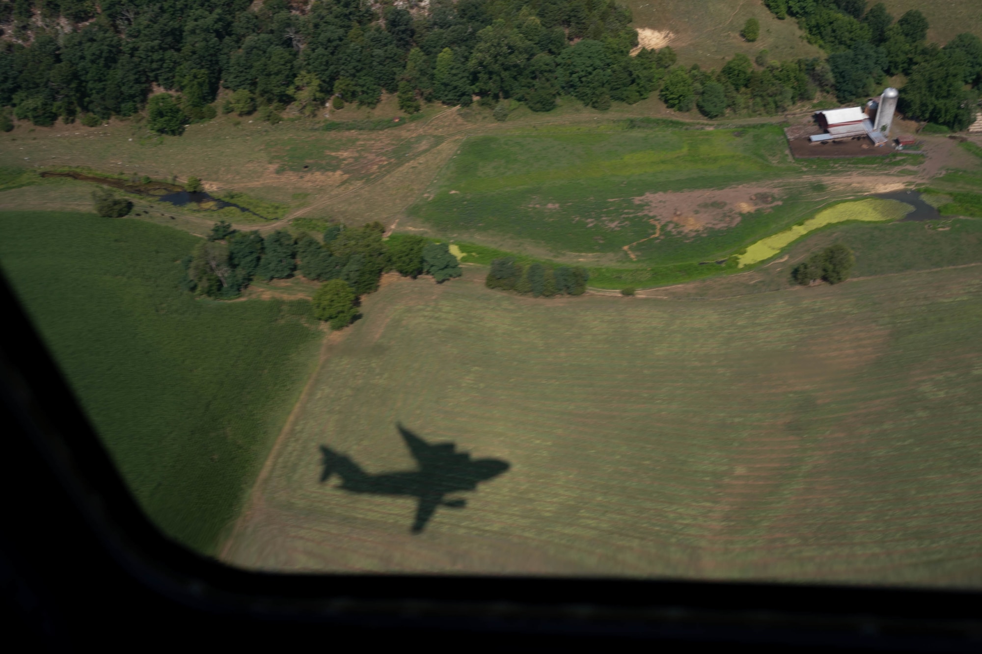 A Dover Air Force Base C-17 Globemaster III flies over Virginia during a local training sortie, Aug. 4, 2021. Dover AFB supports 20% of the nation’s strategic airlift and routinely flies local training missions to sustain mission readiness for global operations. (U.S. Air Force photo by Senior Airman Faith Schaefer)